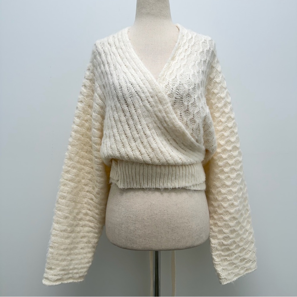 Free People Over You Cardigan Evening Cream Size X-Small - Picture 2 of 12